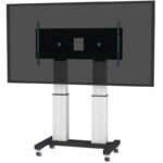 Neomounts PLASMA-M2600SILVER / Motorized Mobile Floor Stand - VESA 300x200 up to 1200x600 / Silver