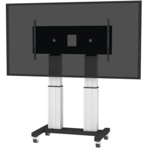 Neomounts PLASMA-M2600SILVER / Motorized Mobile Floor Stand - VESA 300x200 up to 1200x600 / Silver