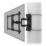 Neomounts Select WL40S-910BL16/Display holder/for pole 25-100 cm/40-75"/tilting/rotation/3-pin/VESA 600X400/load capacity 45kg/b