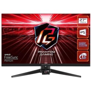 Phantom Gaming by Asrock monitor PG27FF1A 27" /IPS/1920x1080/165Hz/ 250cd/m2/1ms/ 8bit/DP/2x HDMI/repro/VESA