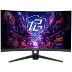 Phantom Gaming by Asrock monitor PG27FRS1A curved 27"/ VA/1920x1080/280Hz/300cd/m2/1ms/DP/HDMI/speaker