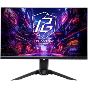 Phantom Gaming by Asrock monitor PG27QFT2A 27"/IPS/2560x1440/180Hz/400cd/m2/1ms/2xHDMI/DP/AMD FreeSync/height adjust.