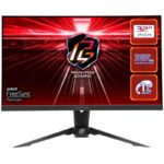 Phantom Gaming by Asrock monitor PG32QF2B 31.5"/VA/2560x1440/165Hz/ 550cd/m2/1ms/DP/2x HDMI/repro/height adjustment/Wifi ant.