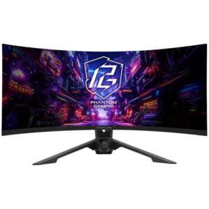 Phantom Gaming by Asrock monitor PG34QRT3A 34" mini OLED 3440x1440/180Hz/1ms/2xHDMI/DP/USB/height adjustable/wi-Fi antenna