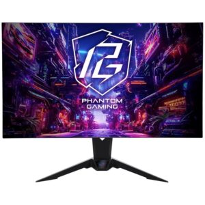 Phantom Gaming by Asrock monitor PGO32UFS 32" /OLED/3840x2160/240Hz/275cd/m2/0.03ms/DP/HDMI/USB-C/repro/VESA/wifi antenna