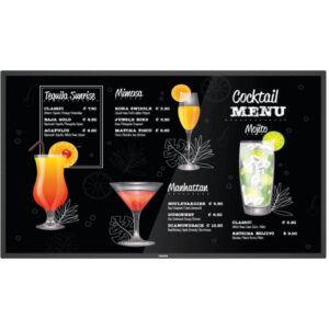 PHILIPS display 54.6" 55BDL3117P / P-Line/ VA/ 4K UHD/ 60Hz/ 8ms/ 24/7