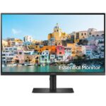 Samsung Essential S40UA 24" / FullHD 1920x1080 / 16:9 / IPS / 5ms / 75Hz / HDMI/DP/USB-C/USB/PIVOT/VESA