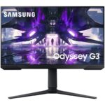 Samsung Odyssey G32A 24" / FullHD 1920x1080 / 16:9 / VA / 1ms / 165Hz / Jack/HDMI/DP/PIVOT/VESA