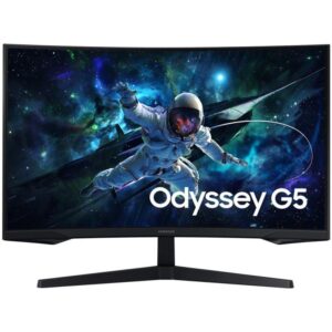 Samsung Odyssey G55C 27" / Curved / QHD 2560x1440 / 16:9 / VA / 1ms / 165Hz / Jack/HDMI/DP/VESA