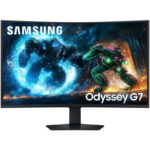 Samsung Odyssey G7 37"/ G75SF / Prohnutý / 4K 3840×2160 / 16:9 / VA / 1ms / 165Hz / HDMI / DP / USB / VESA