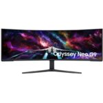 Samsung Odyssey Neo G9 57" / Curved / 8K 7680x2160 / 32:9 / VA / 1ms / 240Hz / Jack/HDMI/DP/USB/VESA
