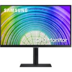 Samsung S60UA 24" / QHD 2560x1440 / 16:9 / IPS / 5ms / 75Hz / Jack/HDMI/DP/USB-C/USB/PIVOT/VESA