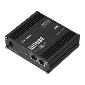 Teltonika RUTM30 industrial router, dual SIM + eSIM, 5G, 1x WAN, 1x LAN, WiFi 5