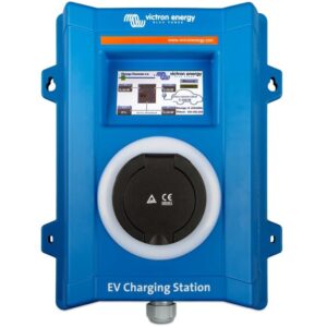 Victron EV charging station for electric cars, 22kW, 32A, 3f/1f, Type 2, LCD display, without cable