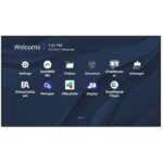 ViewSonic Flat Display CDE5530/55"/24-7 LCD/3840x2160/6.5ms/450cd/HDMI x 2/USB A x 2/USB-C/RJ45/RS232/repro/Android