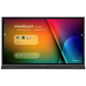 ViewSonic Flat Touch Display IFP6552-1B/ 65"/ UHD / 16/7 /400cd / Android 8-64/ OPS/ HDMI/ VGA/ DP/ HDMIout/ USB-C
