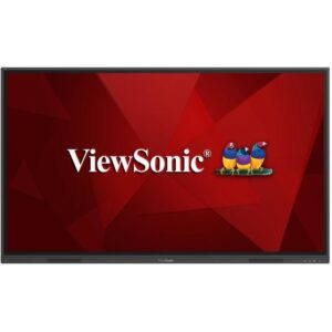 ViewSonic Flat Touch Display IFP75G1/ 75"/ UHD/450nits, 1200:1/HDMI/VGA/USB-C /RJ45 x2, RS232 x1, Black