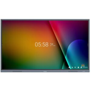 ViewSonic Multi Touch Display IFP7533-G/ 75"/ UHD/450nits, 5000:1, 8G RAM/128GB/HDMI/VGA/USB-C /RJ45 x2, RS232 x1, Gray