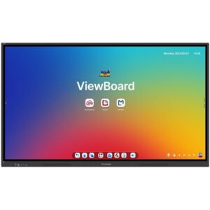 ViewSonic Multi Touch Display IFP7534 75" 40 Multi touch, 9H, 3840x2160, 450nits, 8G RAM/128GB, HDMI, VGA, DP, USB, RJ45