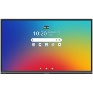 ViewSonic touch panel IFP8651 4K 86" Android 14 EDLA, 50 Multi touch, 450nits, 16G RAM/128GB, OPS slot, HDMI, VGA, DP, USB