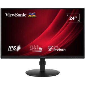 ViewSonic VA2408-HDJ / 23.8"/ IPS/ 16:9/ 1920x1080/ 5ms/ 100Hz/ 250cd/m2/ HDMI / VGA / DP / height setting