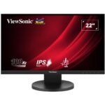 ViewSonic VG2208A-HD/22" 16:9 (21.5"), 1920 x 1080, SuperClear® IPS, VGA, HDMI, DisplayPort, full ergonomic stand, 100Hz