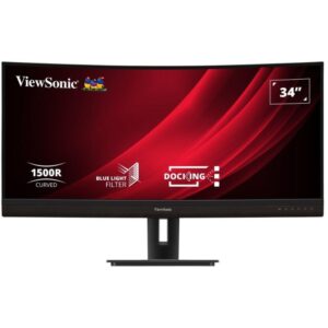 ViewSonic VG3456C / 34" curved/ VA/ 21:9/ 3440x1440/ 5ms/ 400cd/m2/ DP/ HDMI/ USB/ RJ45/ Speaker/height adjust.