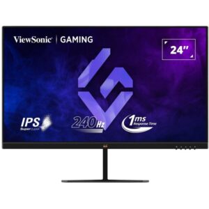 ViewSonic VX2479A-HD-PRO/24" 16:9 (23.8") 1920 x 1080 SuperClear® IPS, 240Hz, 1ms MPRT, 2 HDMI, DP/ HDR10