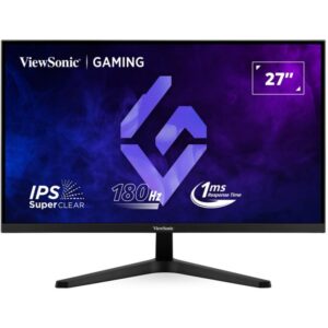ViewSonic VX27G1-HD 27" 16:9 1920 x 1080 SuperClear® IPS, 180Hz, 1ms MPRT, 2 HDMI, DP, HDR10