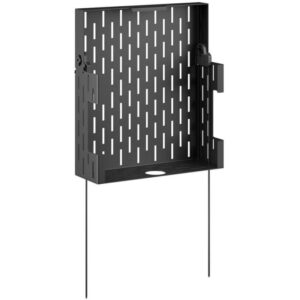 Vogels Hidden storage for electrical racks RISE black