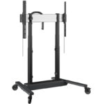 Vogels RISE Electric mobile TV lift, mobile for 55-86" display, load capacity 120 kg, speed 80 mm/s, black