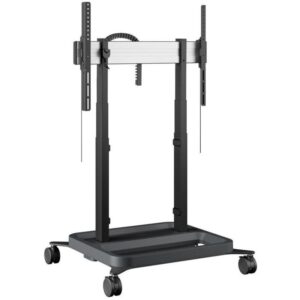 Vogels RISE Electric mobile TV lift, premium wheels, speed 80 mm/s black