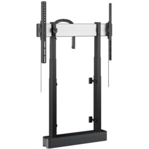Vogels RISE Electric TV lift with floor-wall mounting, speed 50 mm/s black
