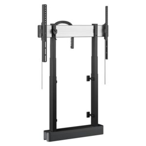 Vogels RISE Electric TV lift with floor-wall mounting, speed 80 mm/s black
