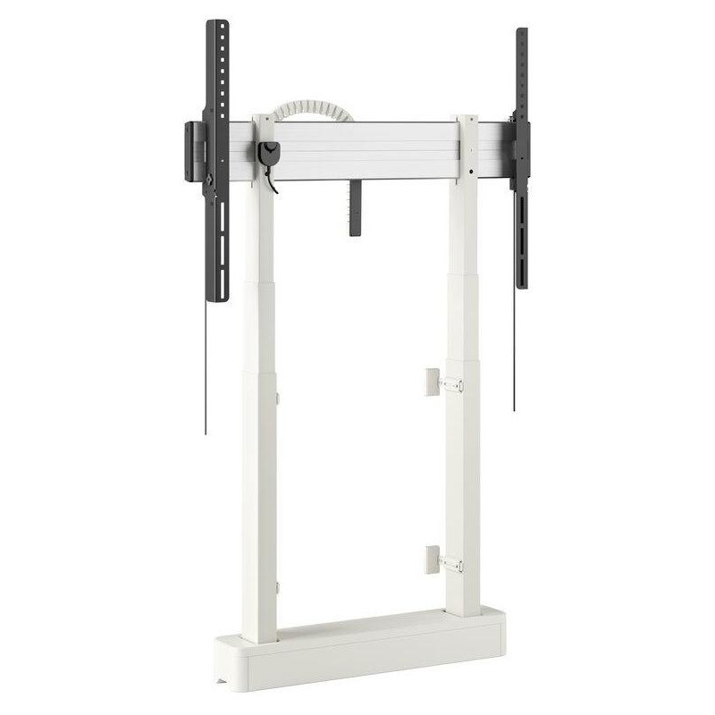 Vogels RISE Electric TV lift with floor-wall mounting, speed 80 mm/s white