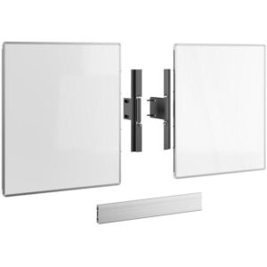 Vogels Side panel 65" for electric lift RISE with floor-to-wall mounting white
