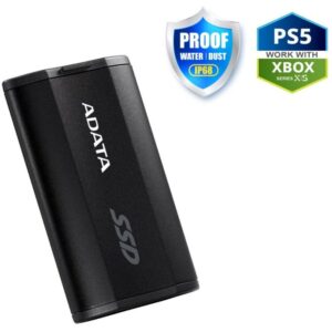 ADATA SD810 4TB SSD / External / USB 3.2 Type-C / 2000MB/s Read/Write / black