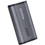 ADATA SE880 1TB SSD / External / USB 3.2 Type-C / 2000MB/s Read/Write / Titanium Gray - Rugged
