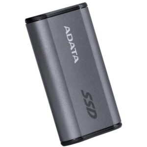 ADATA SE880 1TB SSD / External / USB 3.2 Type-C / 2000MB/s Read/Write / Titanium Gray - Rugged