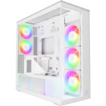 ARCTIC Xtender case / E-ATX / 2x120mm ARGB fan / 2xUSB / USB-C / vertical GPU kit / clear glass / white