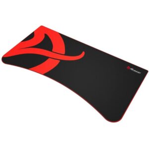 AROZZI ARENA Deskpad/ protective pad for the entire table Arena/ black/ red edge/ letter A