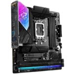 ASRock B860M Lightning WiFi / Intel B860 / LGA1851 / 4x DDR5 / 4x M.2 / HDMI / DP / Thunderbolt 4 / WiFi / mATX