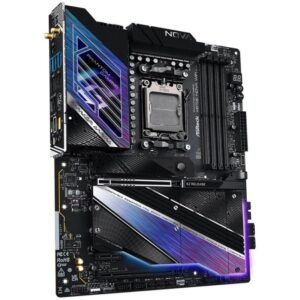 ASRock X870E Nova WiFi / AMD X870E / AM5 / 4x DDR5 DIMM / 5x M.2 / HDMI / USB-C / WiFi / ATX