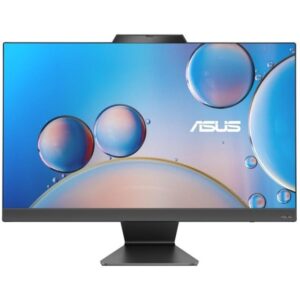 ASUS ExpertCenter E3/ AiO/ i3-1315U/ 8GB/ 512GB SSD/ Intel® Graphics/ 23.8"FHD, matte/ W11P EDU/ kbd+mouse/ black