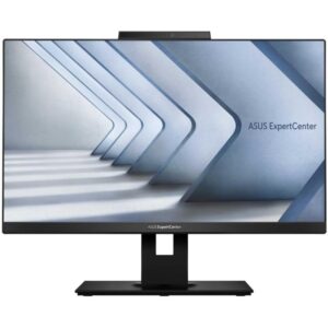 ASUS ExpertCenter E5/ AiO/ i5-1340P/ 8GB/ 256GB SSD/ Intel® UHD/ 23.8"FHD, matte/ W11P EDU/ DVD-RW/ kbd+mouse/ black