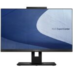 ASUS ExpertCenter E5/ AiO/ i5-1340P/ 8GB/ 512GB/ Intel UHD/ 23.8"FHD, matte/ W11P EDU/ kbd+mouse/ black