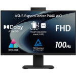 ASUS P4 AiO/ i3-1315U/ 8GB/ 512 GB SSD/ Intel® Graphics/ 23.8"FHD, matte/ W11H/ kbd+mouse/ black