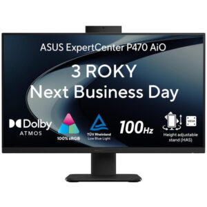 ASUS P4 AiO/ i7-13620H/ 32GB/ 1TB SSD/ Intel UHD/ 27"FHD, matte/ W11P/ kbd+mouse/ black