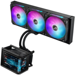 ASUS ROG Ryuo IV SLC 360 ARGB / water cooling / 3x 120mm fan / AM4+AM5 / 1700,1851 / RGB backlight / LCD display