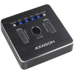 AXAGON docking/cloning station for 2x M.2 NVMe SSD / ADSA-M2C / USB-C / USB 3.2 Gen2 / AC adapter